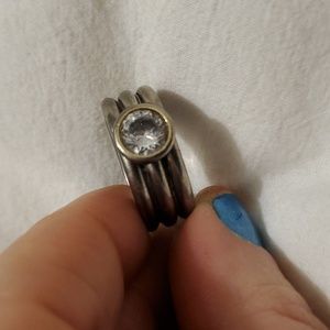 Erwin Pearl Rhinestone Ring